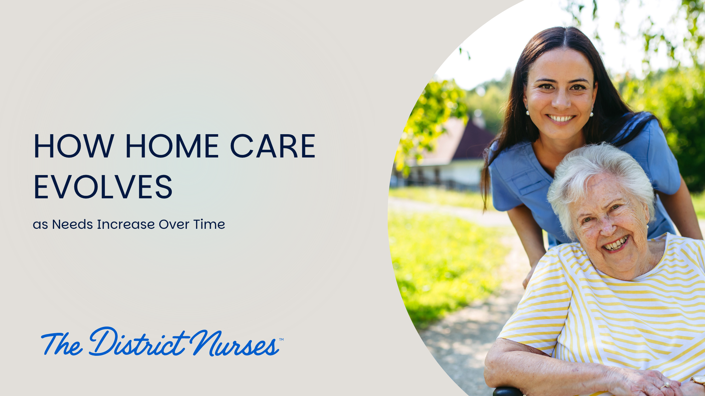 How Home Care Evolves as Needs Increase Over Time